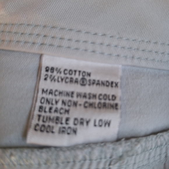 Talbots Womens Light Wash Knee-length Denim Skirt Pockets Size 6 - Picture 6 of 8